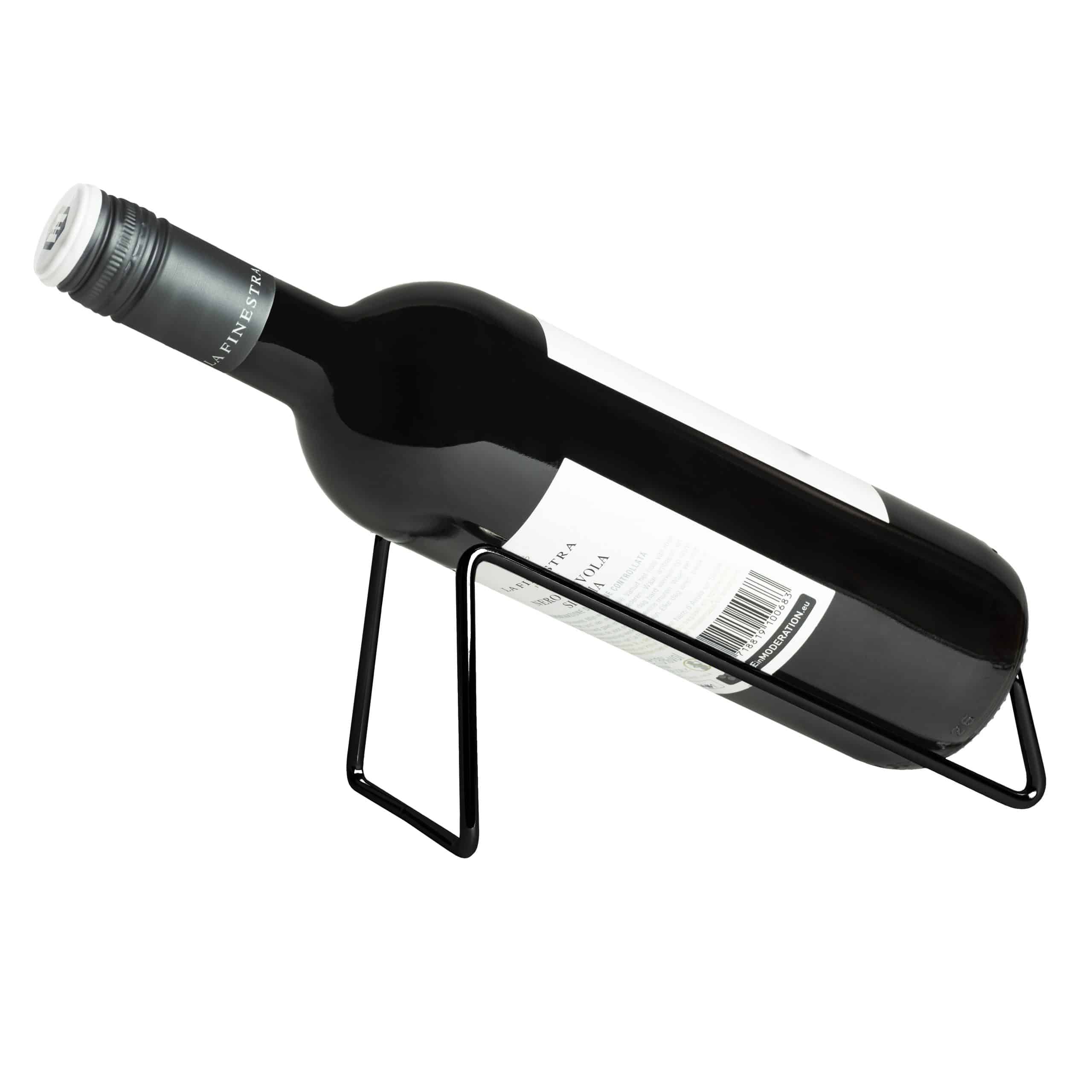 wijnrek 1 fles metaal